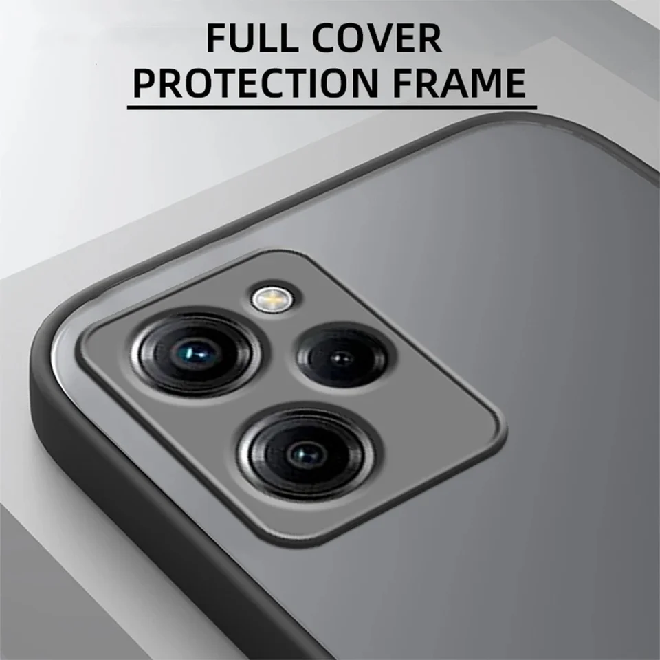 Funda de lujo tipo armadura mate para Xiaomi Note 12 Turbo 13 11 10 Pro Plus 5G a prueba de golpes para Redmi 12 12C 10 10C 4G 5