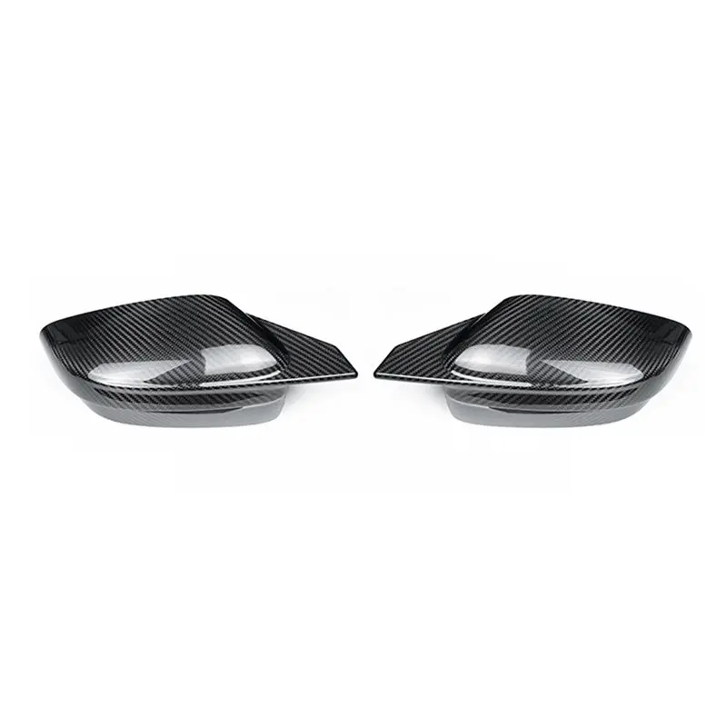 Side Mirror Caps Car Rear View Mirror Cover Trim In Carbon Fiber For BMW Series 2 3 4 5 6 7 8 G20 G28 G30 G38 G11