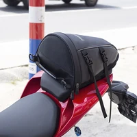 Mochila para motocicleta, bolsa trasera para motocicleta de gran capacidad, resistente al desgaste, Maleta trasera impermeable para motocicleta, bolsa para motociclista eléctrico