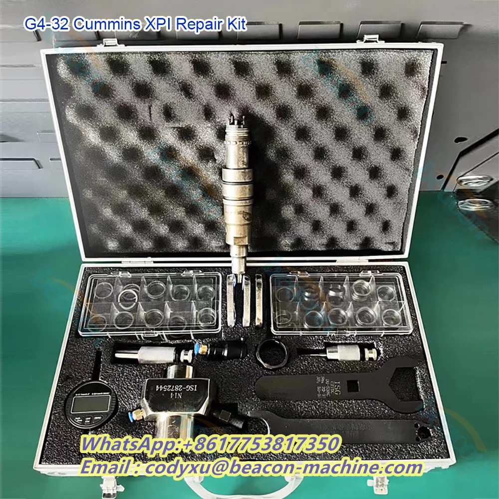 أدوات إصلاح حاقن وقود الديزل بالسكك الحديدية المشتركة إزالة أداة السكتة الدماغية AHE لأدوات فك ترجل الكمون ISX XPI #6