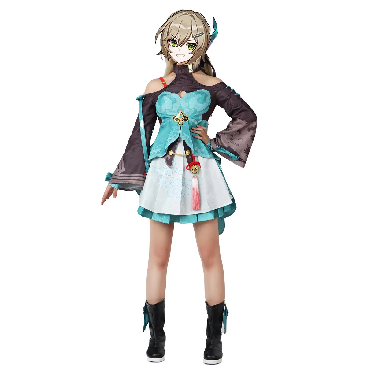 Game Honkai: Star Rail 3 Qing Que Cosplay Costumes Uniform Outfit Halloween Carnival Party Women Dress Lolita Anime Game Costume