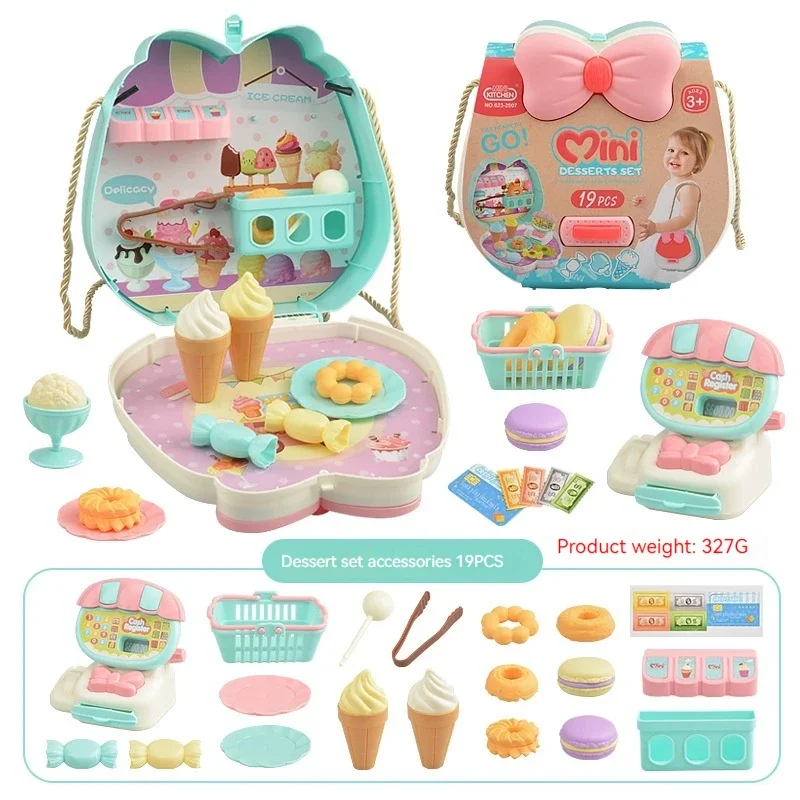 Play House Simulation Ferramentas de cozinha para crianças, ferramentas médicas, maquiagem, presentes de aniversário, brinquedos para meninos e meninas, jardim de infância