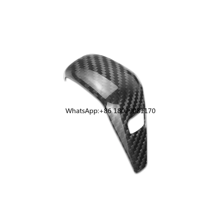 

Real Carbon Fiber Car Interior Decoration Accsori Gear Knob Cover For BMW G20 New 3 Seri 2020 2021 2022