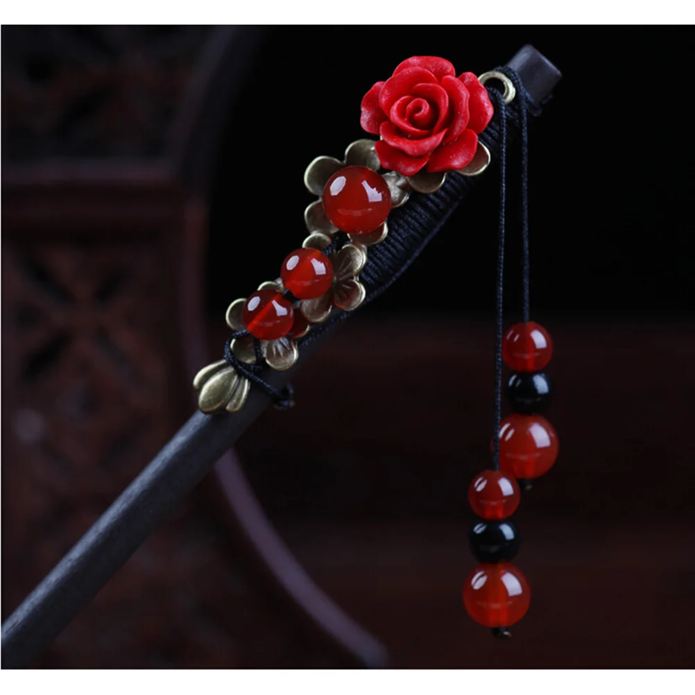 Vintage Chinese Style Women Hairpin Elegant Hair Stick Headdress for Woman Unique Gift for Shopping Parties and Casual Wear