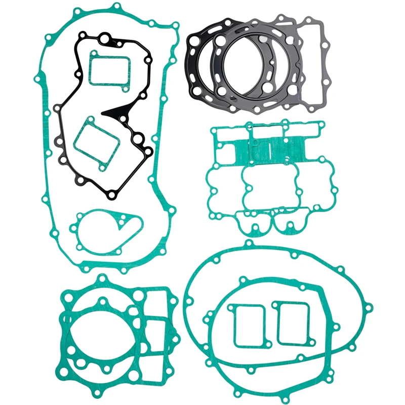 Motorcycle Full Crankcase Covers Cylinder Gasket Kits Set For Kawasaki VN1500 2004-2008 VN1600 2003-2008 Vulcan 1500 1600