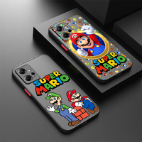Fun Magic Super M-Marios Frosted Translucent For Redmi 8 8A 9A 9C 9AT 9 9T 10X 10A 10C 10 11A 12C 12 13C 5G Cover Phone Case