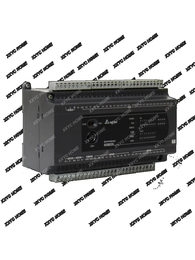 Delta 100% asli PLC 60-point host 36DI/24DO (NPN/relay/24Vdc/0.5A) 2-way 100K input/output 20K input/output AC PLC