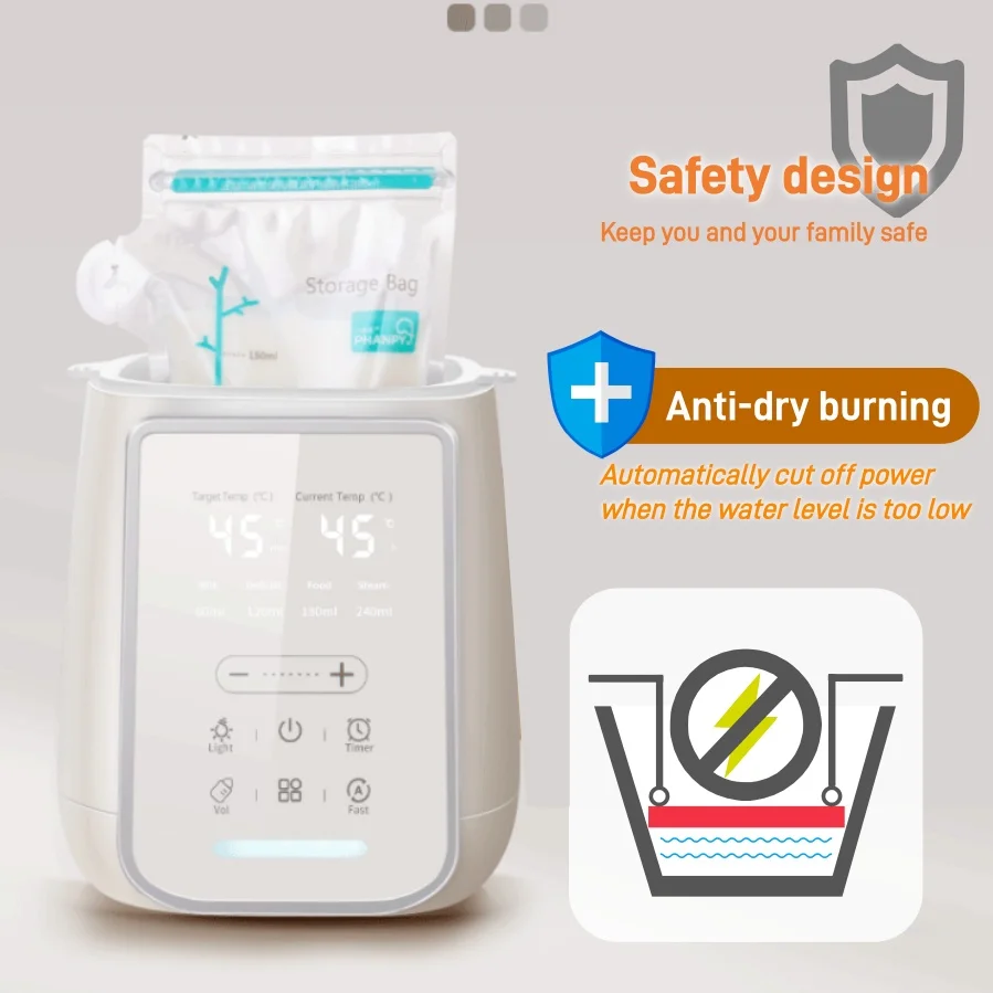 8In1 Baby Bottle Warmer Sterilizer UK - usage example