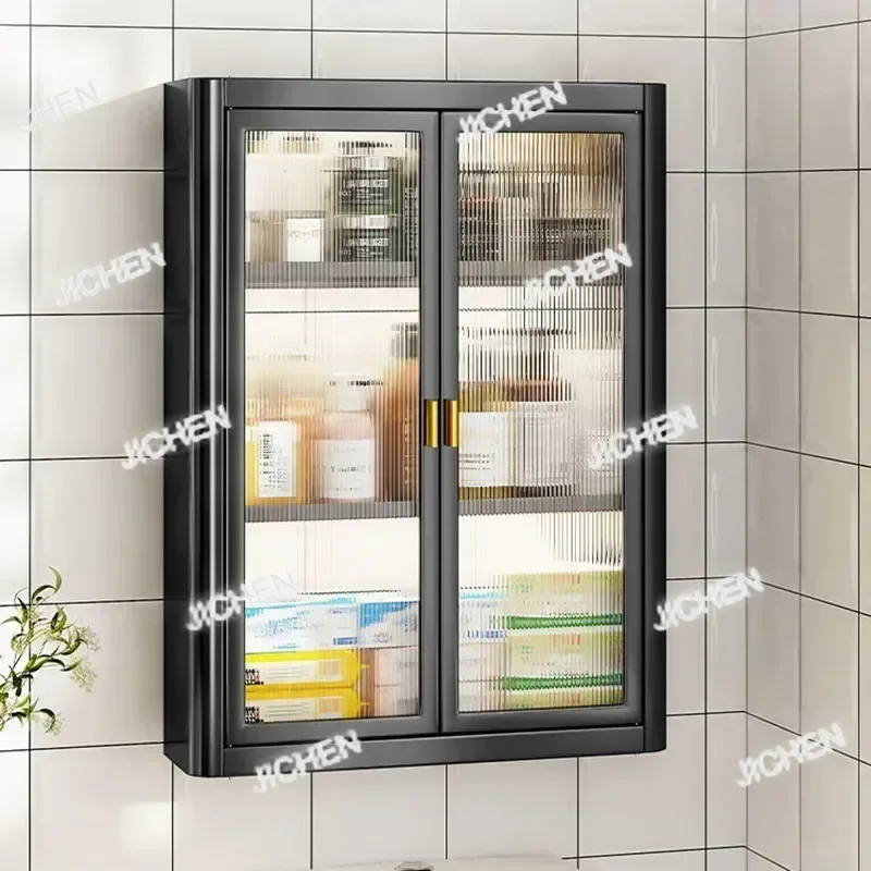 

Аксессуары для туалета и ванной комнаты, книжный шкаф-органайзер, черные полки для ванной комнаты, небольшой шкаф Mobili Per La Casa, мебель для дома