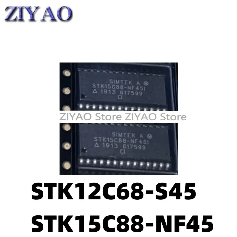 5PCS STK15C88 STK15C88 NF45/NF45I STK12C68-S45 SOP28 Chip Memory IC