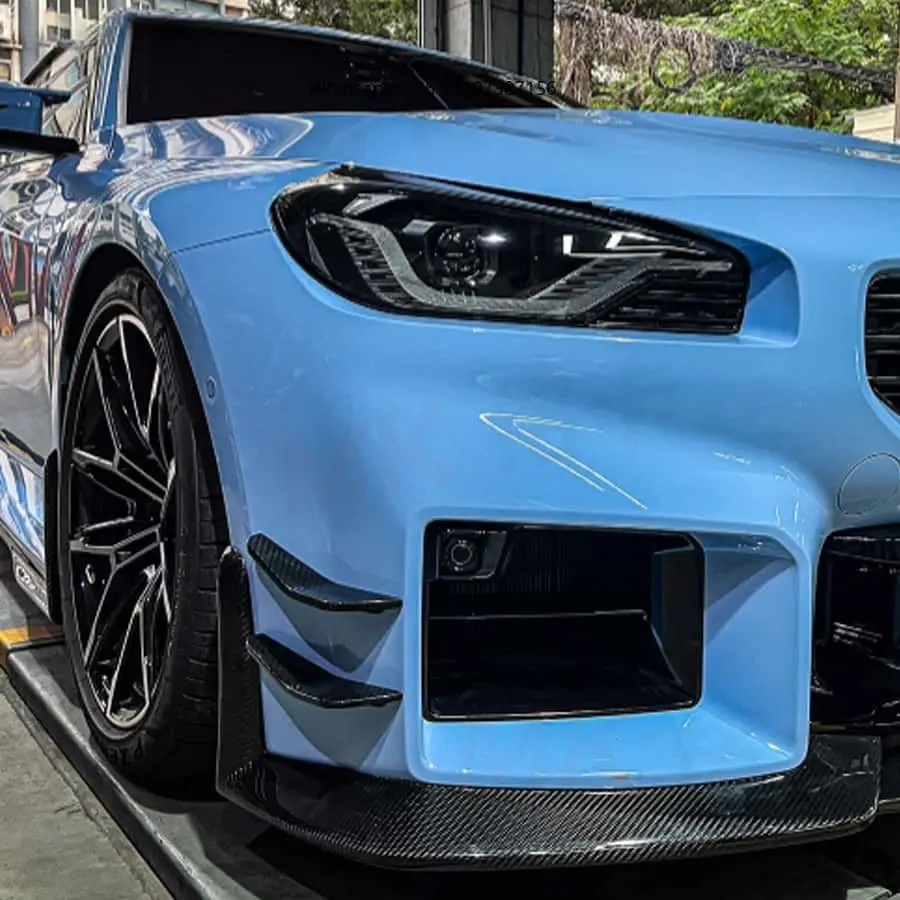 

Подходит для BMW 2 серии M2 G87 2021 года: Декоративная накладка на передний спойлер (автомобильный дефлектор), аксессуары для модификации