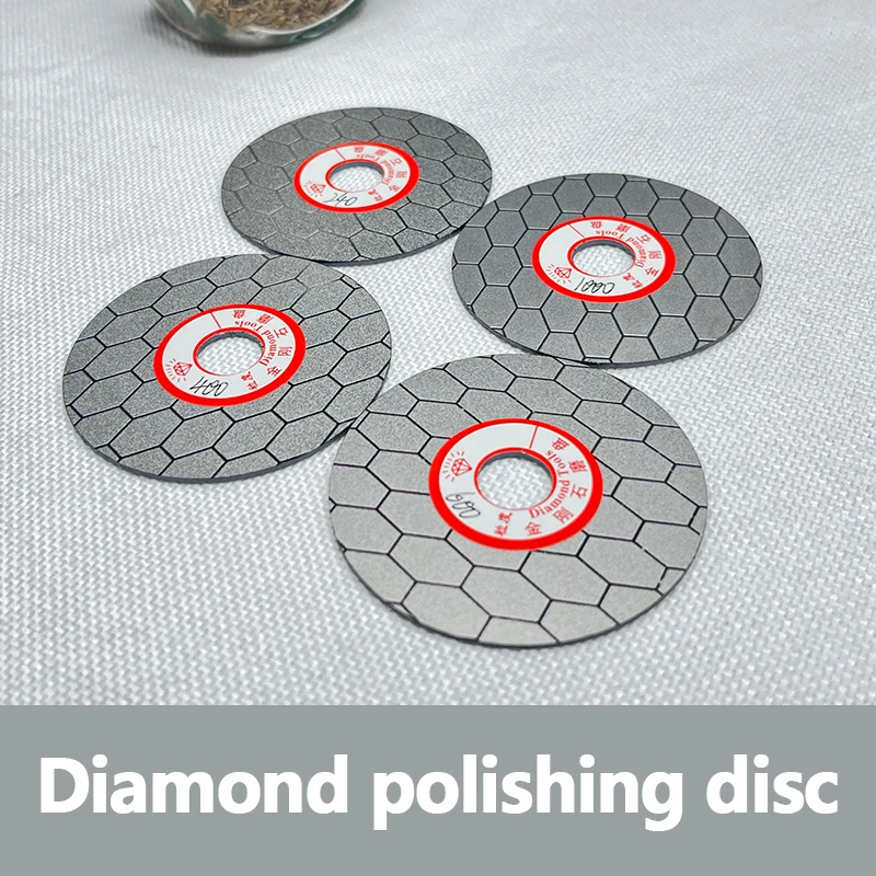 1pc 65mm Diamond Cutting Disc Grinding Plate Double-sided Ceramic Tile Granite Saw Blade Cut Plate Diamond Disc Grinder Tool