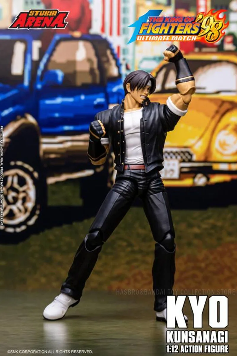 Pre-order Original Storm Toys Arena The King Of Fighters' 98 Ultimate Match KFSA03 KYO KUSANAGI 1/12 Action Figure Toys Gifts