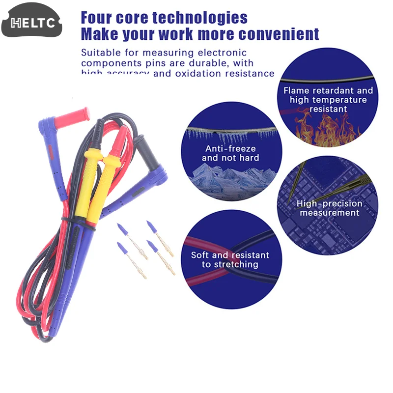 1PC RP15 Geschwindigkeit Multimeter Test Kabel Ultra Dünne Multimeter Test Blei Austauschbare Stift Spitze Universal Zu Zeiger/Digital multimeter