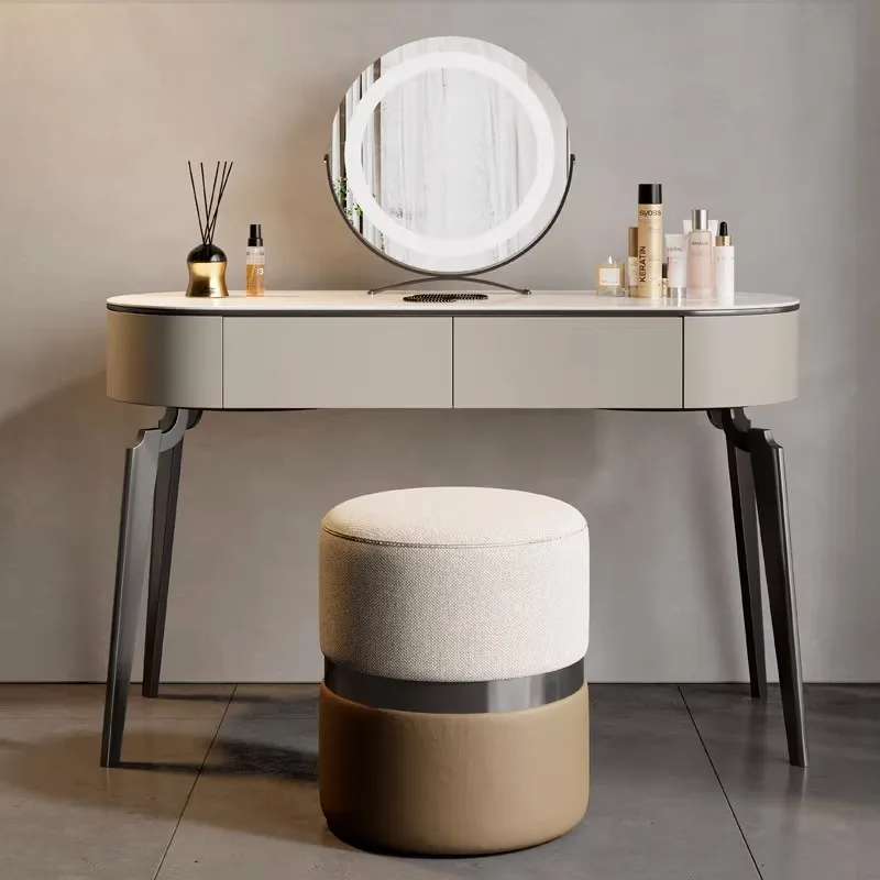 مقعد مكياج فاخر عالي الجودة وبسيط وحديث لغرفة النوم المنزلية وغرفة المعيشة وتغيير الأحذية وأثاث غرفة النوم