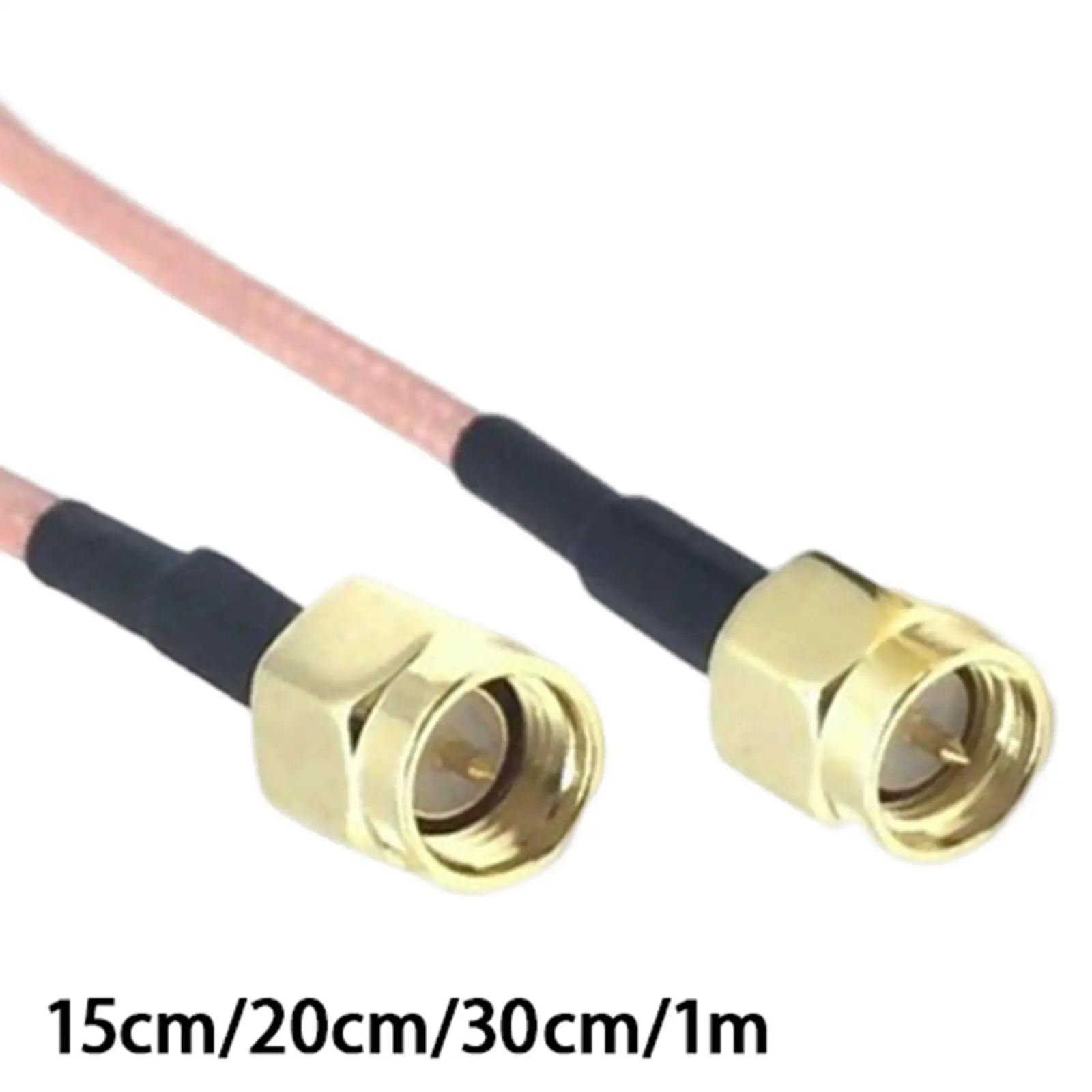 2-6pack SMA Male to SMA Male Adapter RG316 Extension Cable for Extension Cable