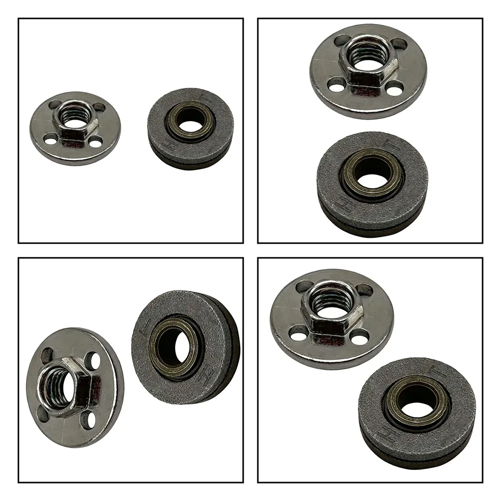 2Pcs Angle Grinder Pressure Plate For 100-Type Angle Grinder Upper And Lower Pressure Plates 4 Hole Angle Grinder Pressure Plate