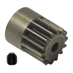 Metal Motor Pinion Gear 1/16 Modification Spare Parts Upgrade Motor Gear for HBX 16889