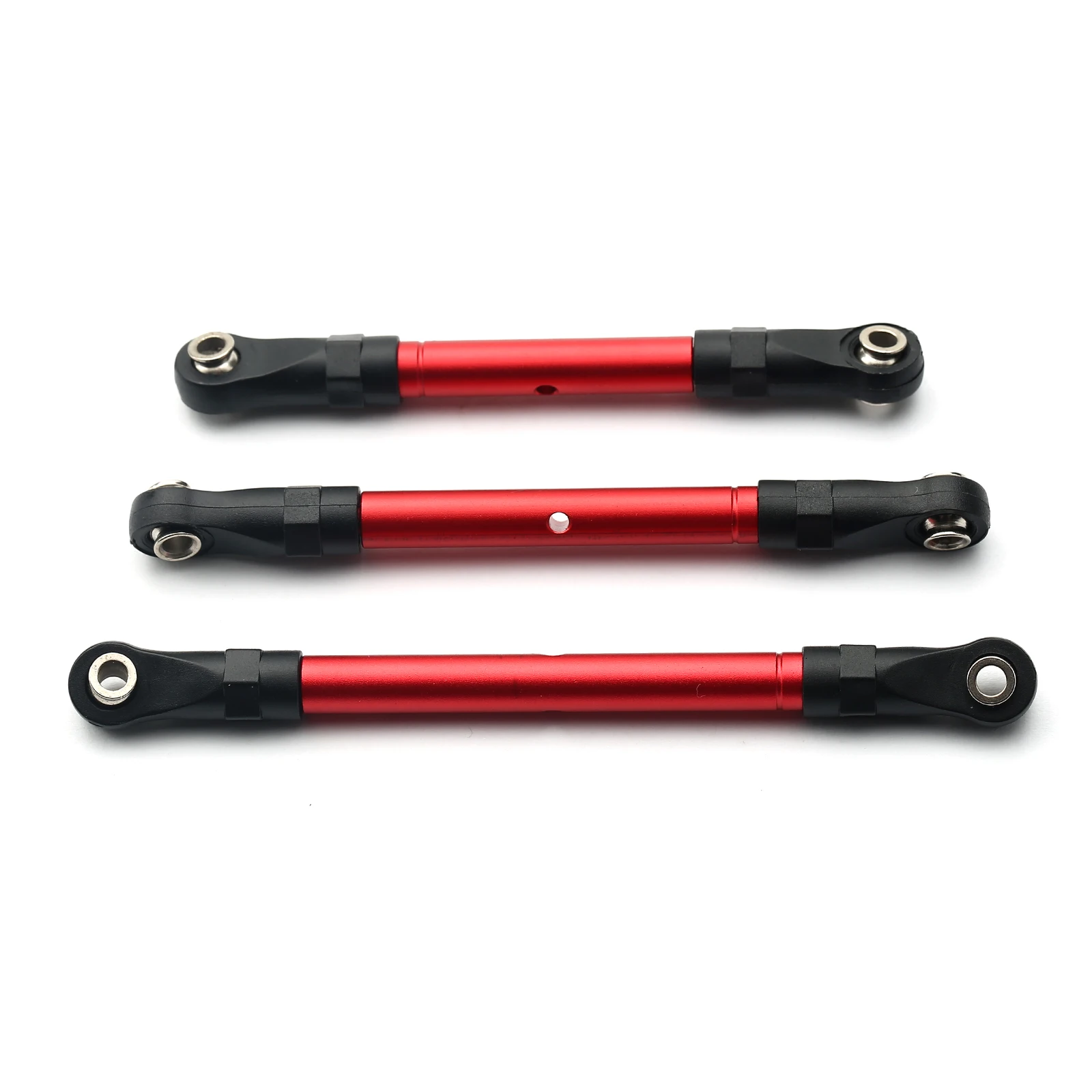 Adjustable Front & Rear Pull Rod Link Tie Rod Steering Rod for Traxxas Slash Hoss Rustler Stampede 4x4 Huanqi727