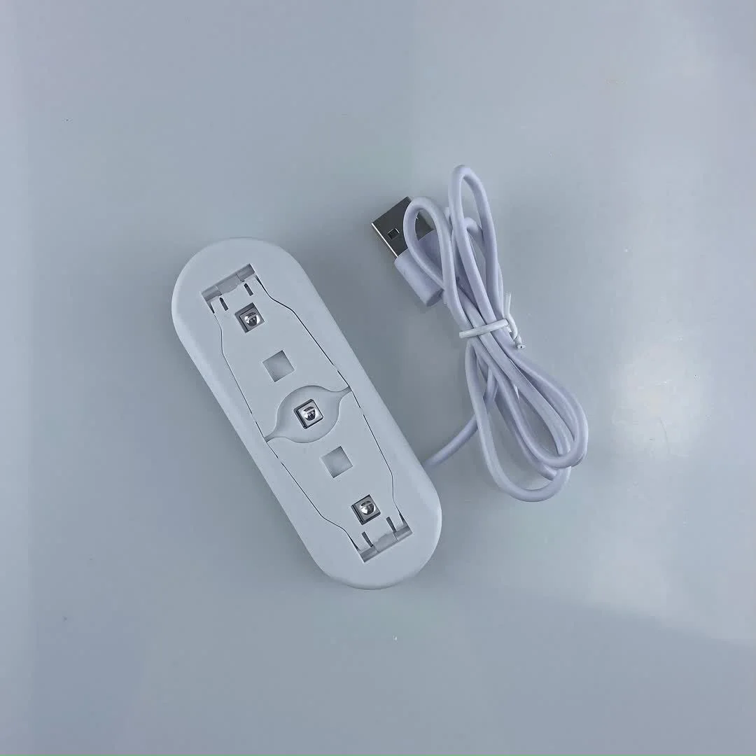 395nmX365nm Dual Band UV mobile phone film curing lamp UV LED nail lamp USB mini uv folding UV gel curing lamp