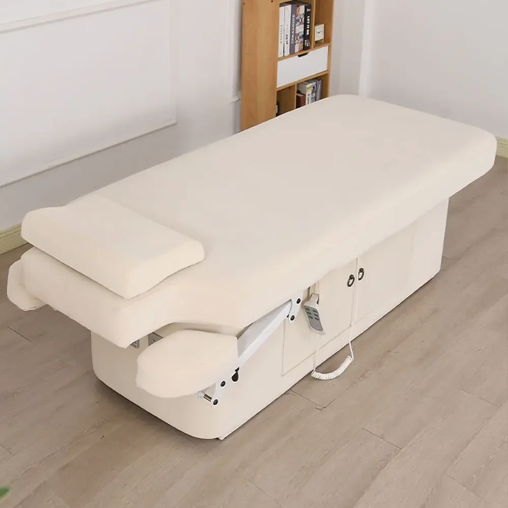 Luxury Electric Beauty Bed, Special Latex Mattress For Beauty Salon, Massage Multi-function Heated Medical Bed