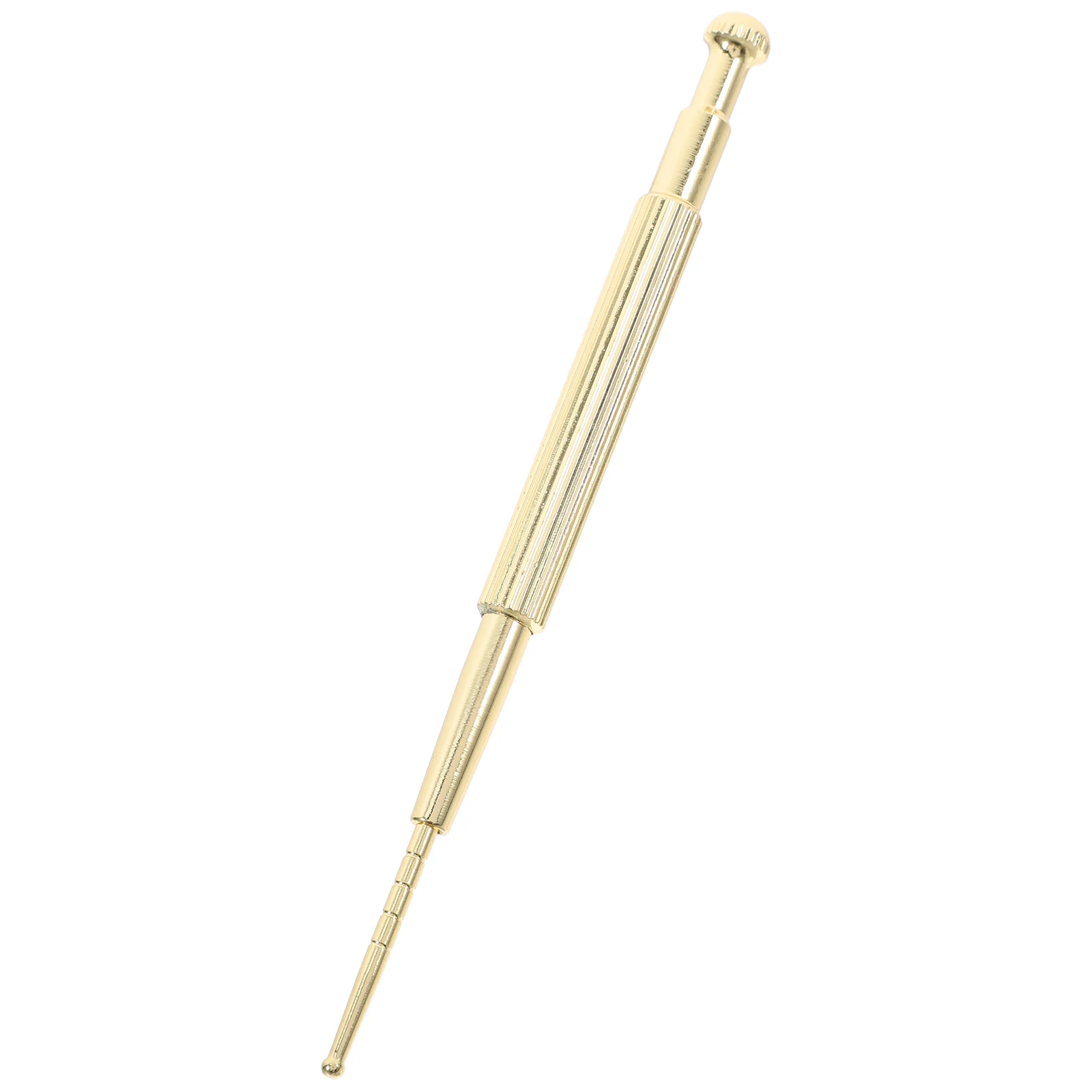 

Ear Acupressure Tool Copper Probe Spring Loaded Meridian Point Therapy Pen Beauty Spot Massager Tool