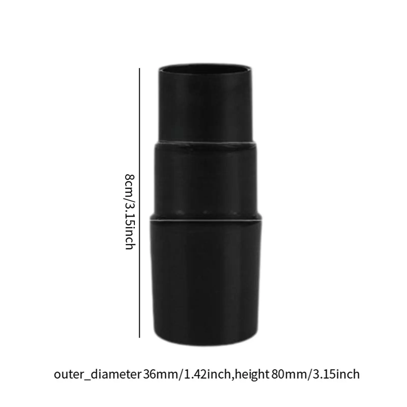 Vacuum Brush 3 Layer Adapter Lightweight Universal User Friendly Replacement