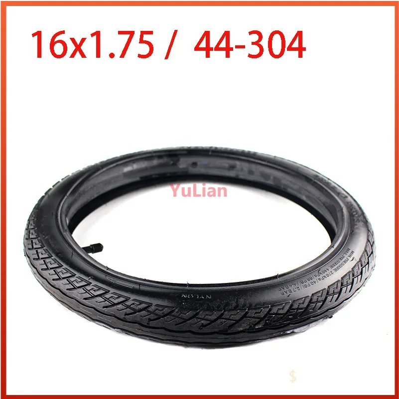 16x1.75 Bicycle Bike Tires explosion-proof Rubber Tires new design Size 16x1.75 44-304 Bicycle inner and outer tire