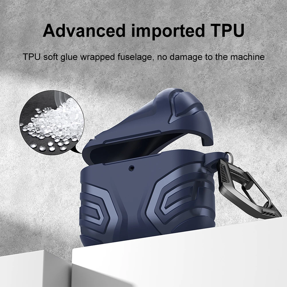 حافظة من البولي يوريثان لأجهزة Airpods 4 2024 حافظة سماعة الاذن حافظة واقية مضادة للصدمات حافظة حماية لجهاز Airpod 4th Gen شحن 2024