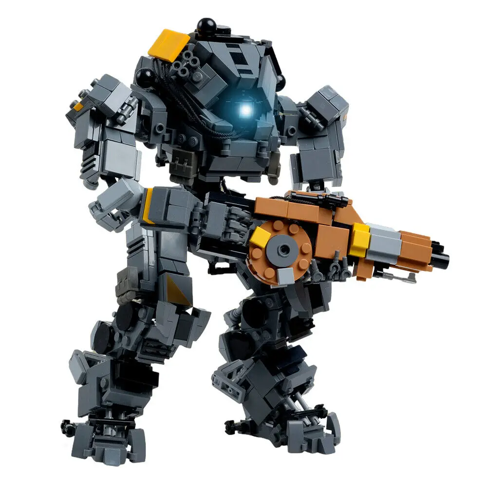 

Ion-class Robot Titan 888 Pieces from Shooting Game MOC Build Building Blocks Toys Set for Collection