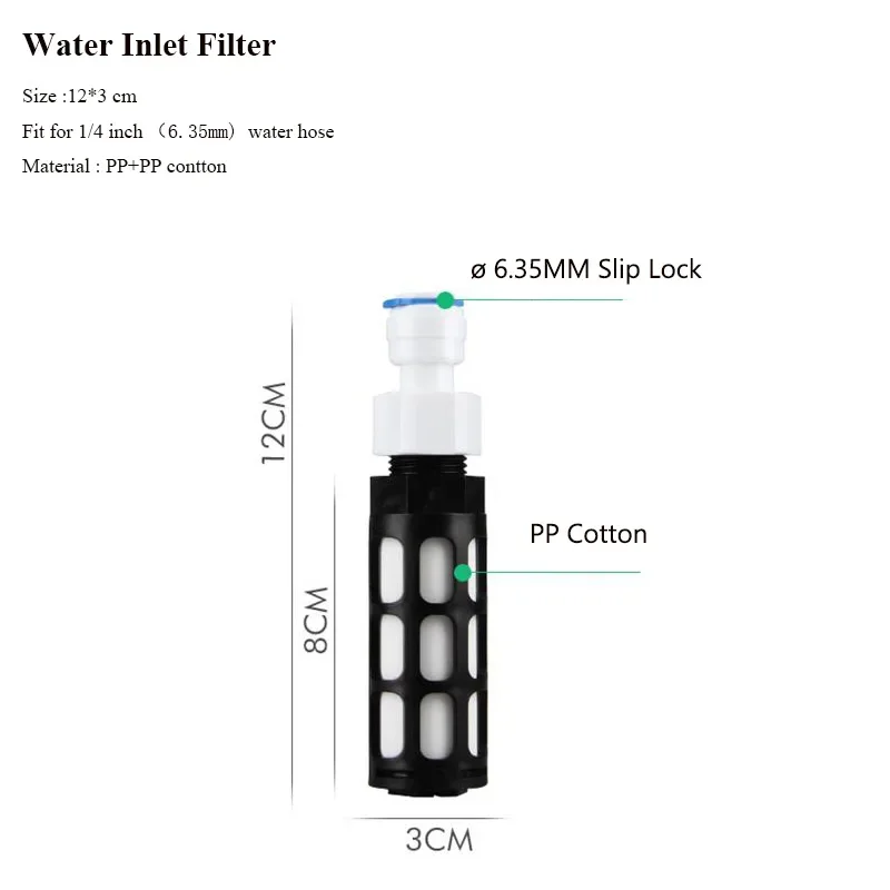 Garden Electric Pump Mist Spray Fog Stand Nebulizer Cooling Machine with T Connector Nozzle