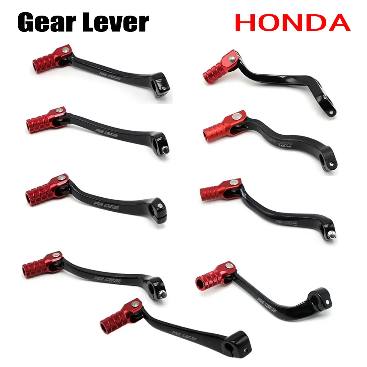 

CNC Gear Shifter Shift Lever For HONDA CRF 250R 250X 450R 110F 450X 150F 230F 150R 450RX BETA 110 150 200 230 250 450 Motocross