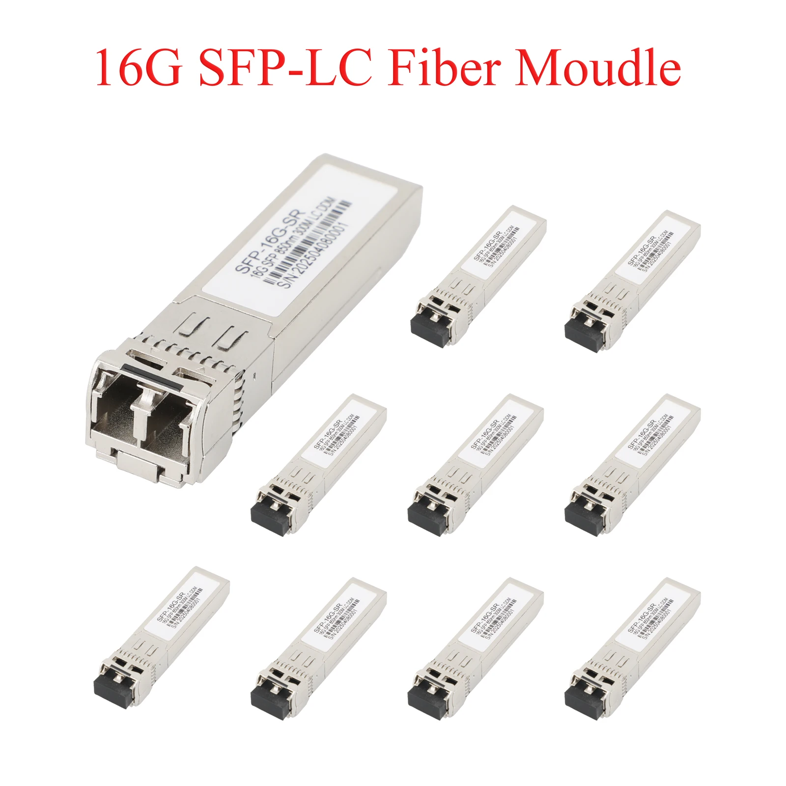 

10PCS 16G SFP Optical Module 850nm/1310nm LC Single Mode/Multimode Dual Fiber for Cisco Mikrotik Ethernet Switch