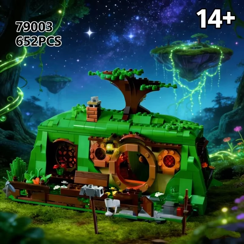 

"Unexpected Journey" building Block Set is suitable for birthday gifts, Christmas decorations, 652 particles