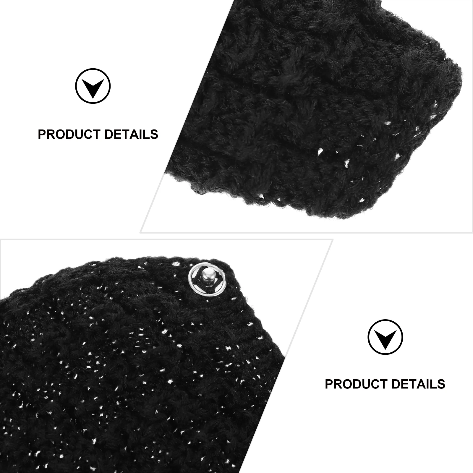 

Earphone Headband Protective Cover Knitted Style Scratch Resistant Warmth Retaining Fit for Msr7 M50x Lightweight Secure