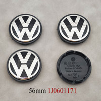 4pcs 56mm Car Wheel Center Caps Rim Hub Caps For VW Golf 4 5 6 Passat Jetta Beetle CC Bora Polo Touareg Tiguan 1J0601171