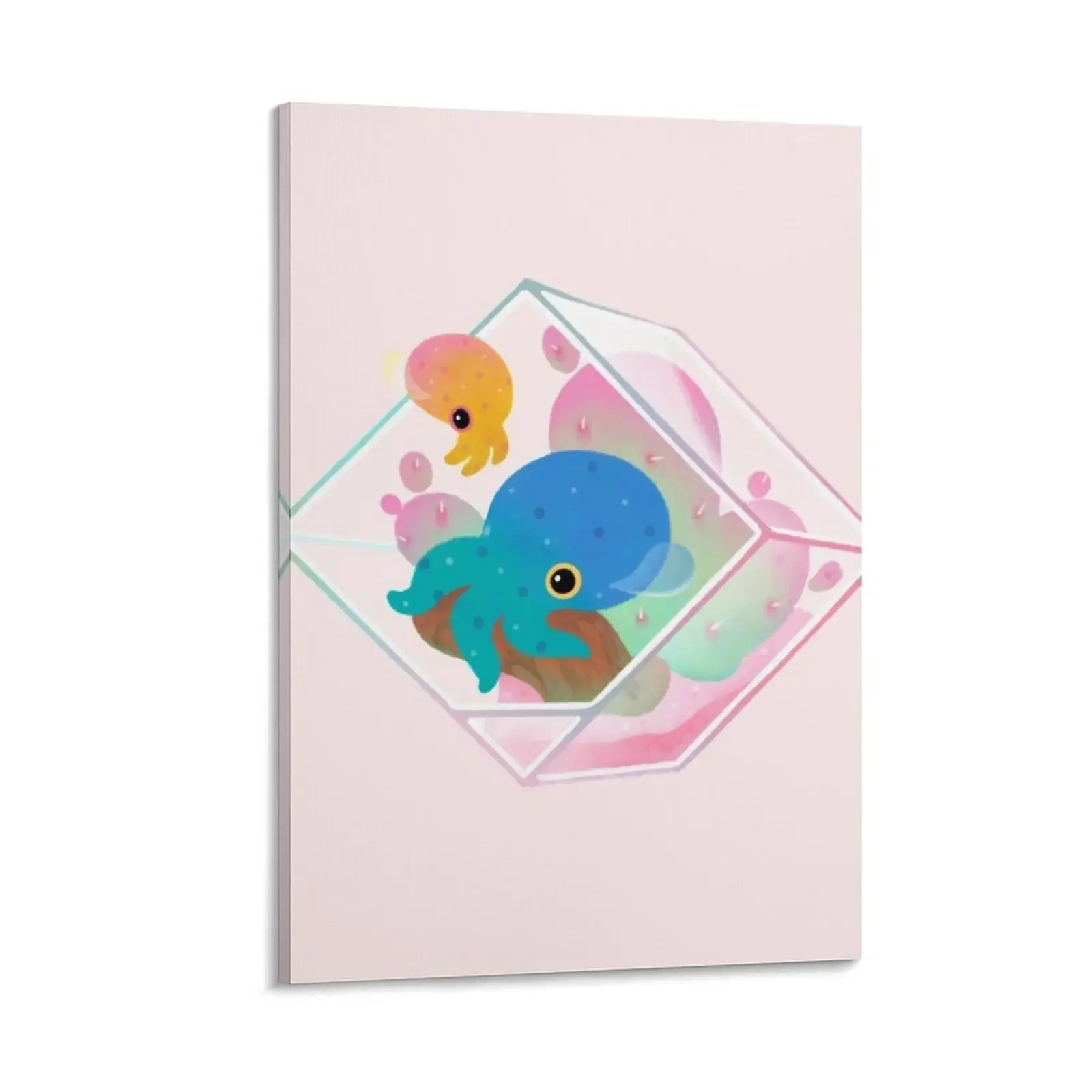 

Ocean terrarium - Bobtail squids Canvas Painting canvas wall decoration decorative frames wall room