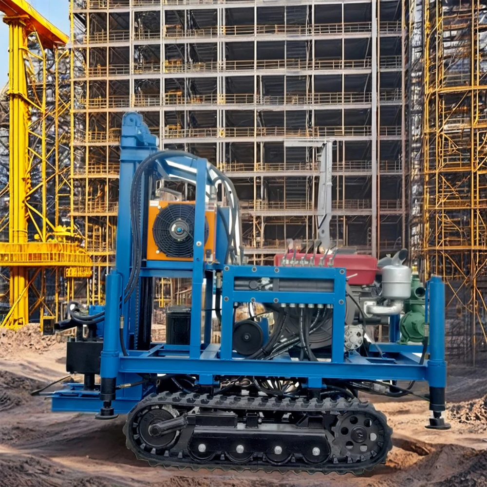 China Small Crawler 180 Meter Water Drilling Rig Machine Deep Water Well Drill Rigs for Sale