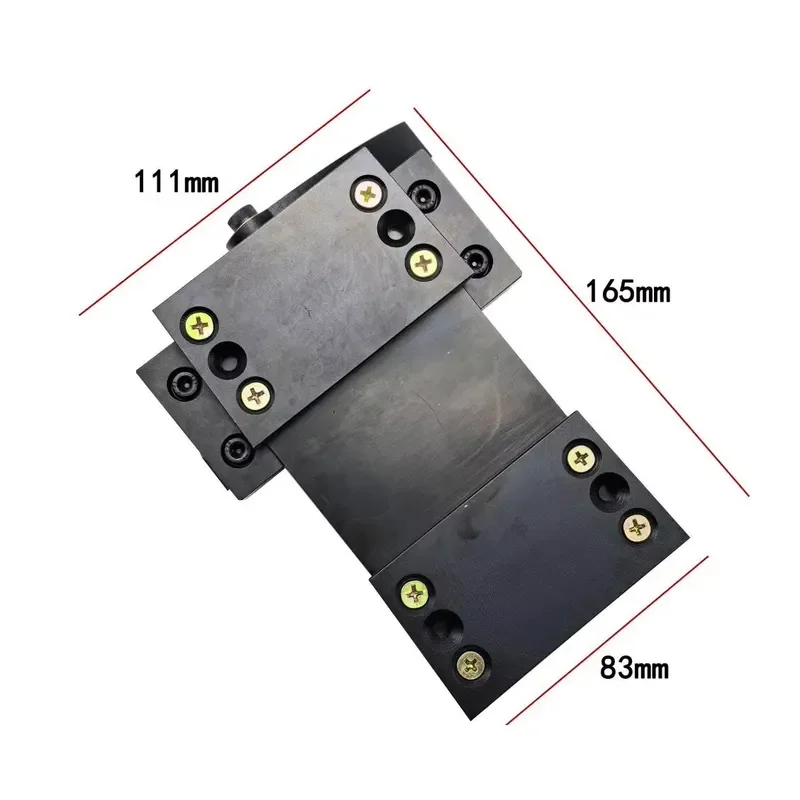 Hot Selling adjustment positioning slider lifting dovetail micro-insert seat sunk quick release bench pin Mounting Plate set