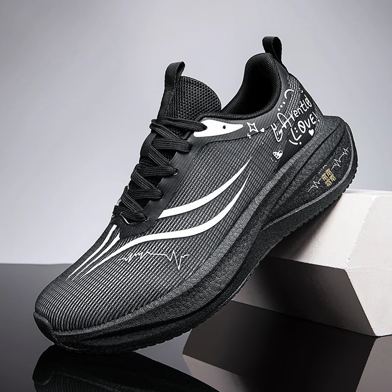 أحذية الجري الرجالية لوحة الكربون ماراثون التخصص الرياضية تنفس خفيفة الوزن المرأة مريحة عدم الانزلاق الترفيه أحذية رياضية