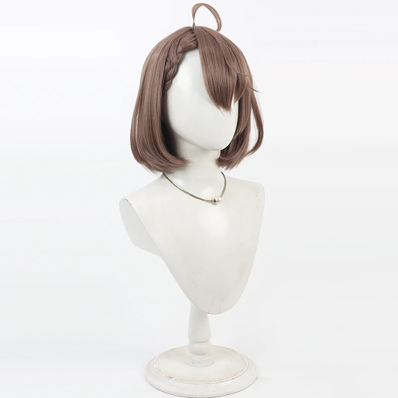 Game Azur Lane USS Baltimore Cosplay Wig Halloween Party Prop Synthetic Hair Heat Resistant Fiber + Wig Cap