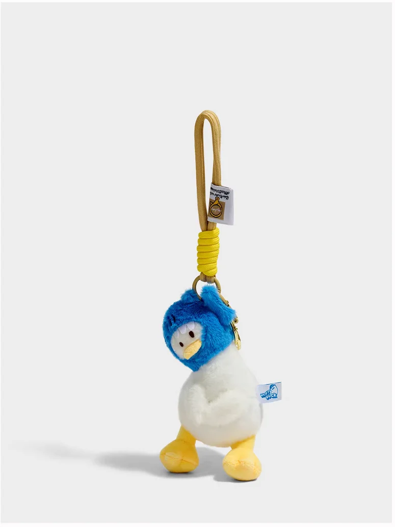 Original cocked duck keychain doll pendant doll plush doll bag pendant gift