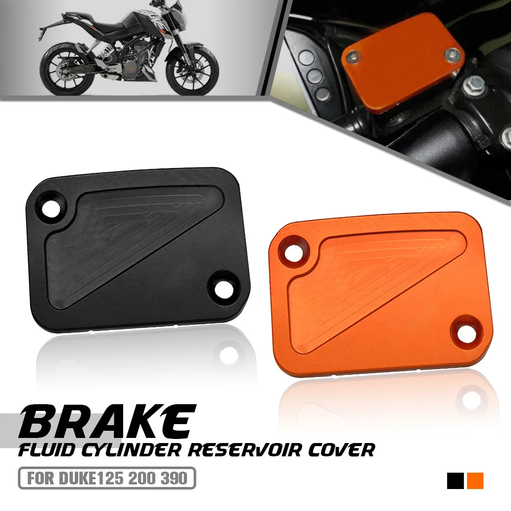 

Aluminum Alloy Front Brake Reservoir Fluid Tank Cover Cap FOR DUKE125 200 390 Motorcycle Accessories Duke200 Duke390 Duke 125