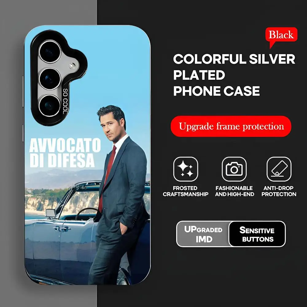 The Lincoln Lawyer Season Phone Case S25 Case IMD Colorful Phone Case Silver Cover Suitable For Amsung Galaxy S24 S23 S22 S21 S