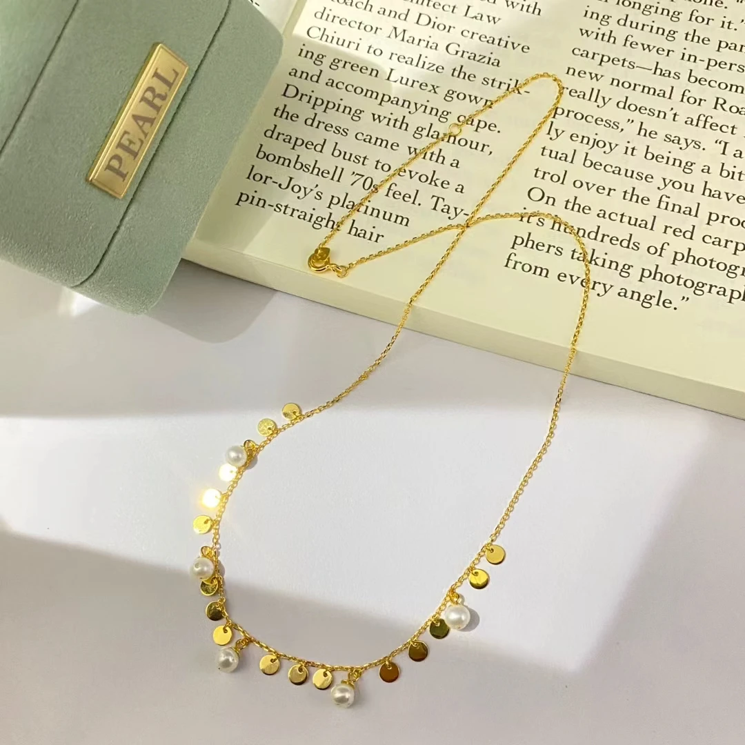 S925 Sterling Silver Necklace Findings Jewelry Base Settings Mountings Parts Mounts for 5-8mm Pearls Stones 5pcs/lot