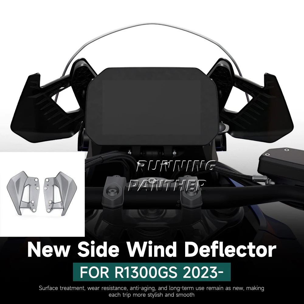 

New For BMW R1300GS R 1300 GS r1300gs 2024- Motorcycle 3 Colors Side Windshield Windscreen Wind Deflector Accessories