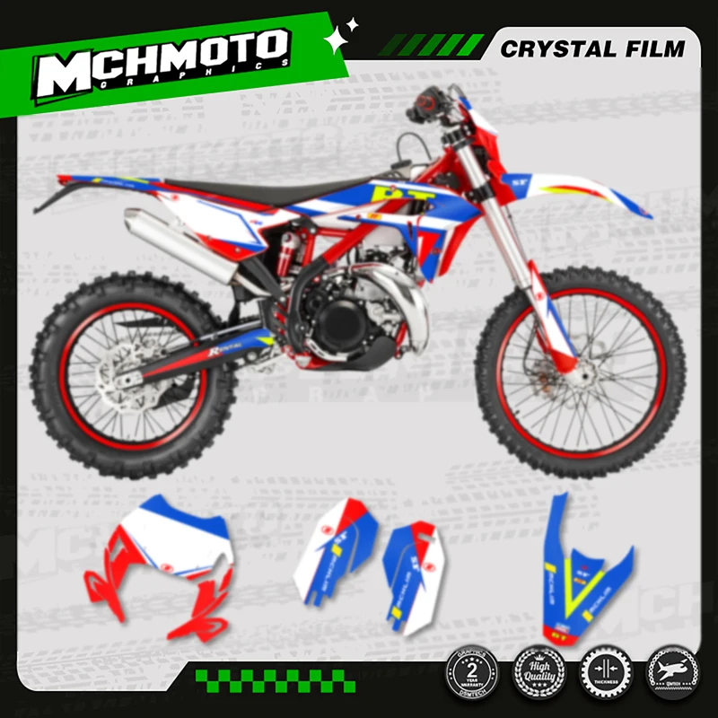 

MCHMFG Motorcycle Team Motorcycle Decal Stickers For BETA XTRAINER 2023-2025 2023 2024 2025 250 300 350 -006