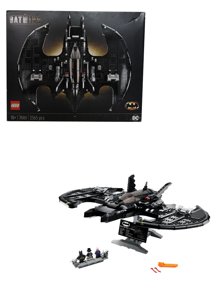 LEGO 76161 Superhero Batwing 1989 Batman Assembled Building Blocks Toy Children's Day Gift