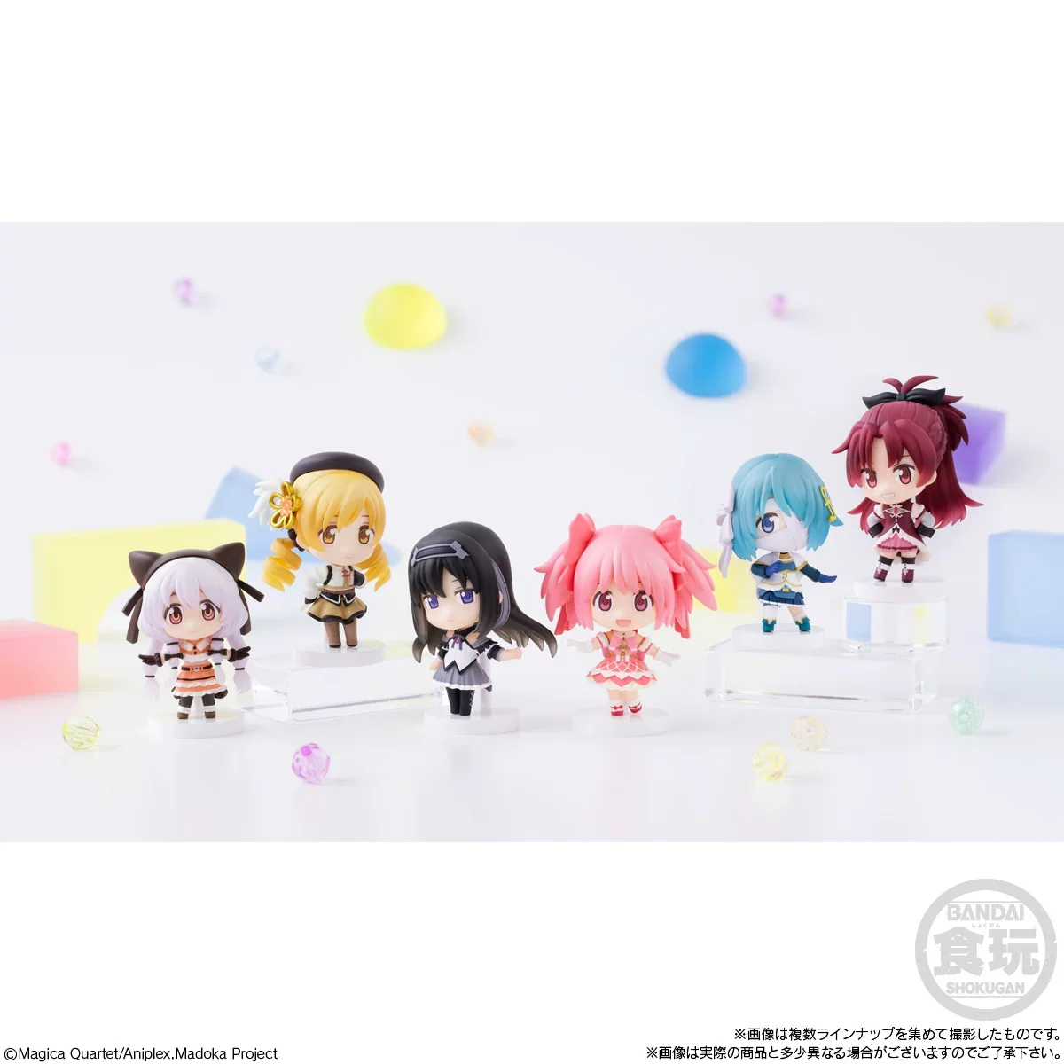 

Оригинальный Bandai Shokugan ‌ Фигурки-игрушки Puella Magi Madoka Magica: Мадока Хомура, Саяка, Томоэ, Мами, Сакура, Кёко, Момоэ, Нагиса