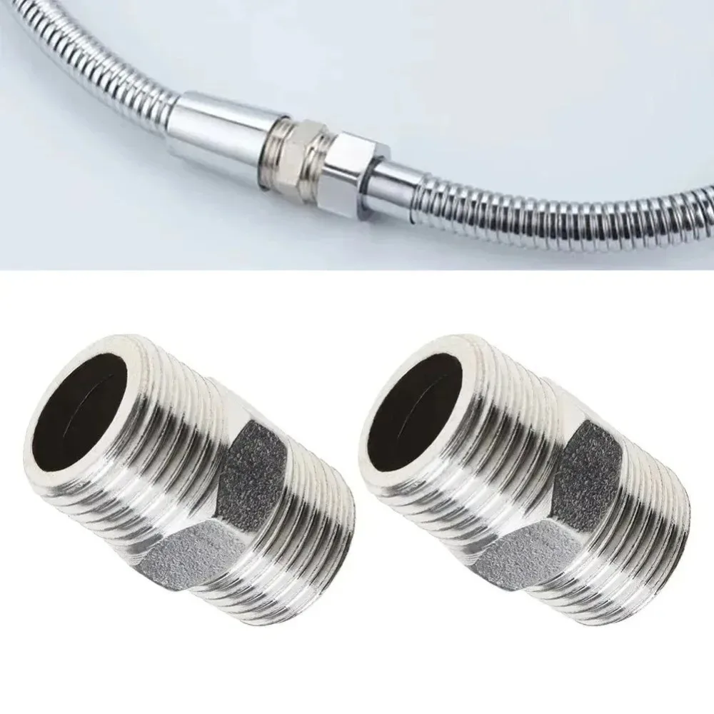 Stainless Steel Shower Hose Extension 1/2